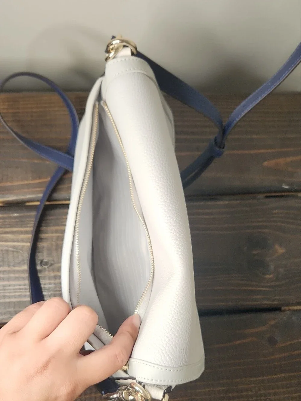 Kate Spade Crossbody with Navy Strap